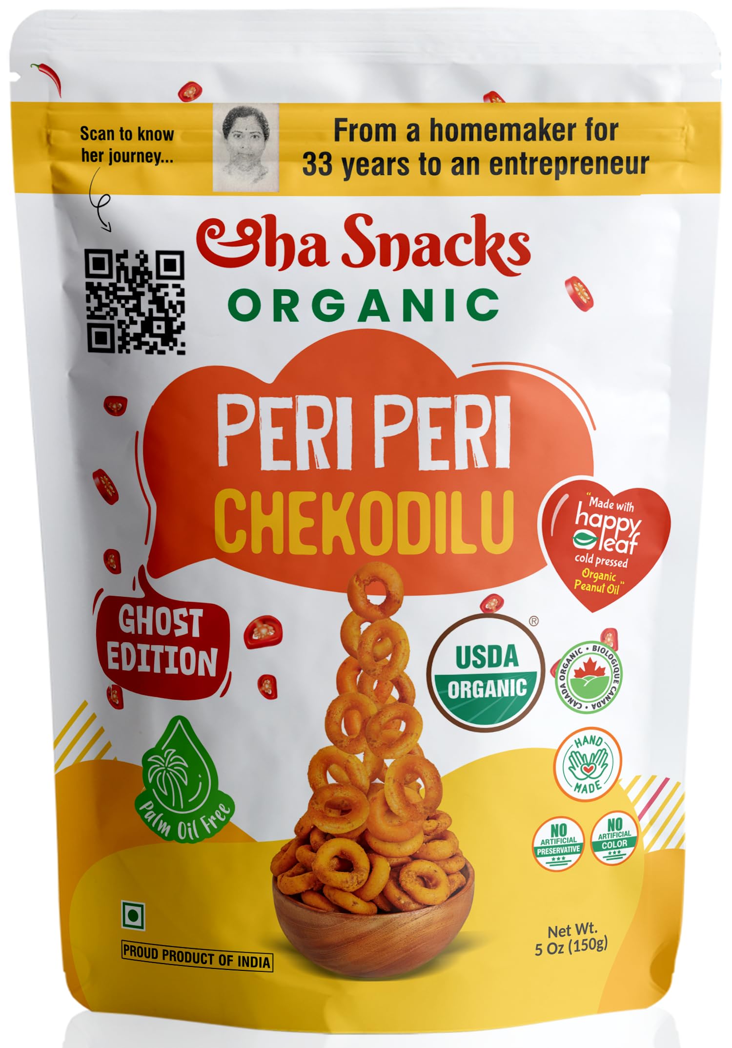 Telugu Foods Peri Peri Chekodilu 170g