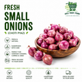 Fresh Small Onions (Choti Pyaz / Shallots)