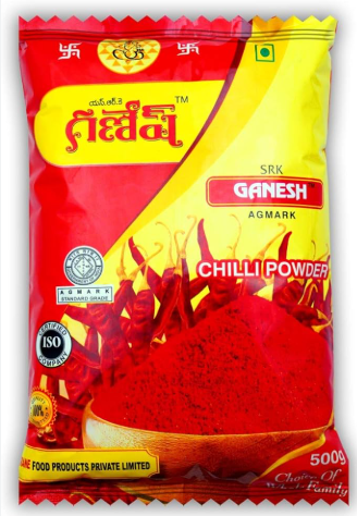 Gujarat Foods Ganesh Chilly Powder 5LBS