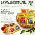 Gopuram Kumkum and Haldi Pack (Turmeric & Kumkum Twin Pack)