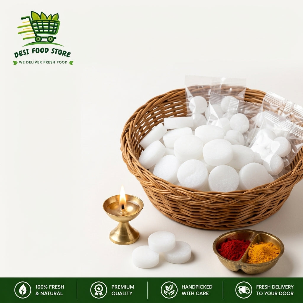 Pure Pooja Camphor Tablets (Bhimseni / Sacred Kapoor)