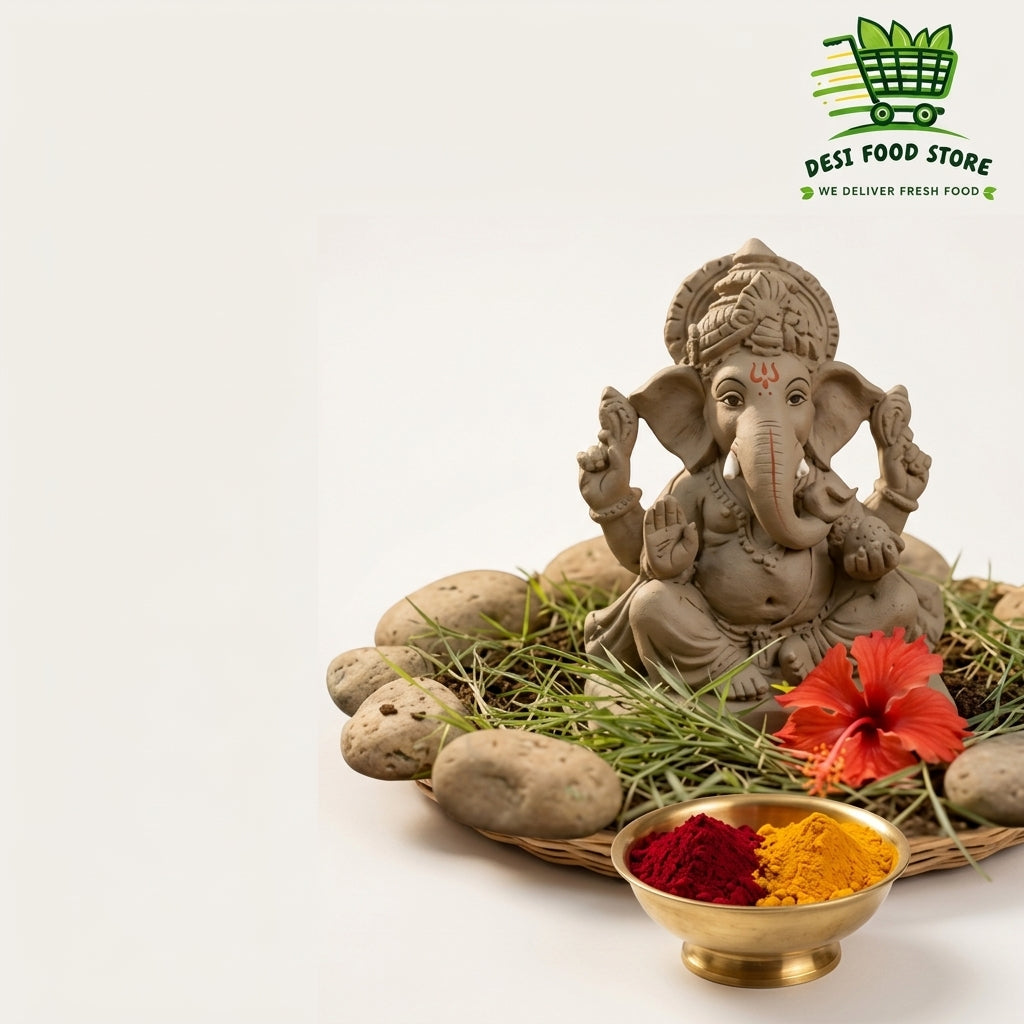 Eco-Friendly Ganesha Idol for Ganesh Chaturthi & Pooja