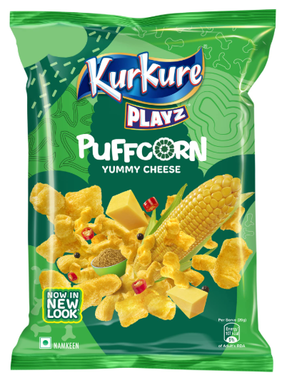 Gujarat Foods Kurkure Puffcorn Cheese 70*58gm