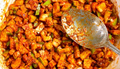 Telugu Foods Cut Mango Pickle Without Garlic 300g