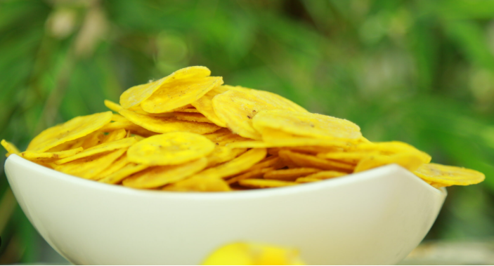 Telugu Foods GG Banana Chips Yellow 20*180g