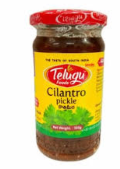 Telugu Foods Mango Ginger Pickle Without Garlic 300g