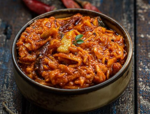 Telugu Foods Mango Thokku Pickle Without Garlic 300g