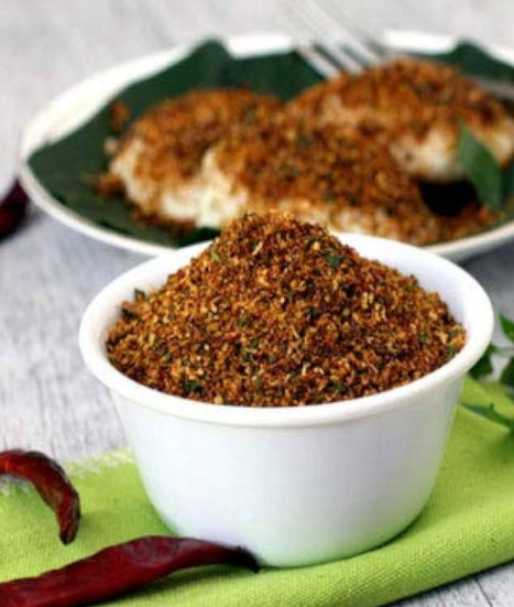 Telugu Foods Nalla Karam Podi With Garlic 100g