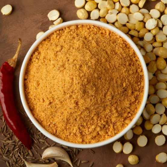 Telugu Foods Putnala Karam Podi With Garlic 100g