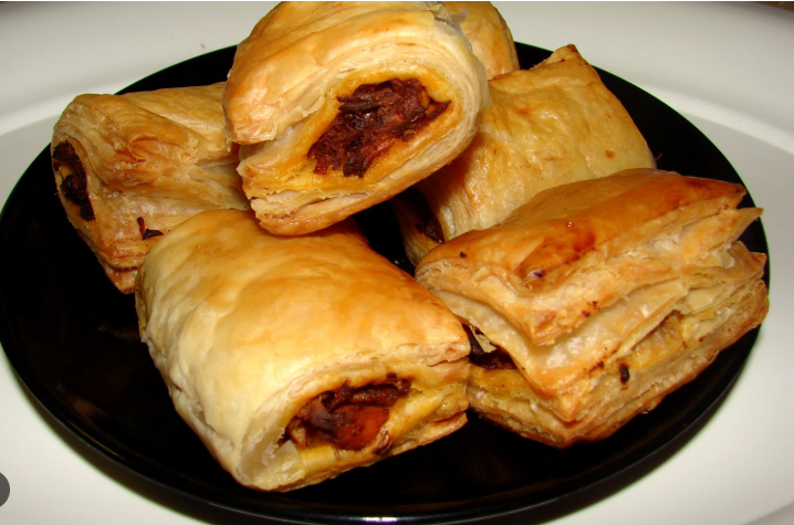 Telugu Foods Unbaked Chicken Puff 120g